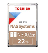 Brand New | Toshiba HDWG62CXZSTB N300 Pro NAS 22TB 7.2K SATA-6Gbps 3.5inch HDD